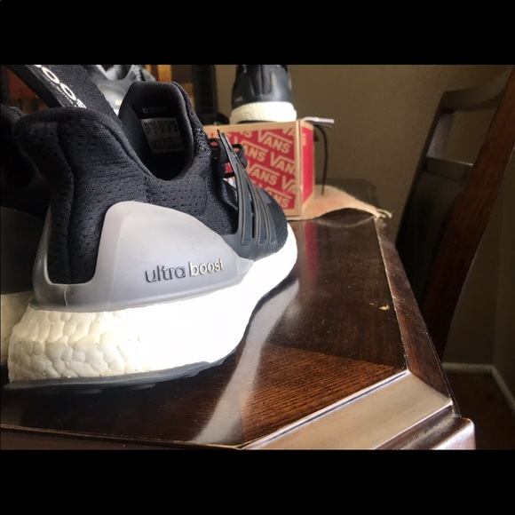 Grey Ultra Boost Black Gradient On Feet Adidas Ultra Boost